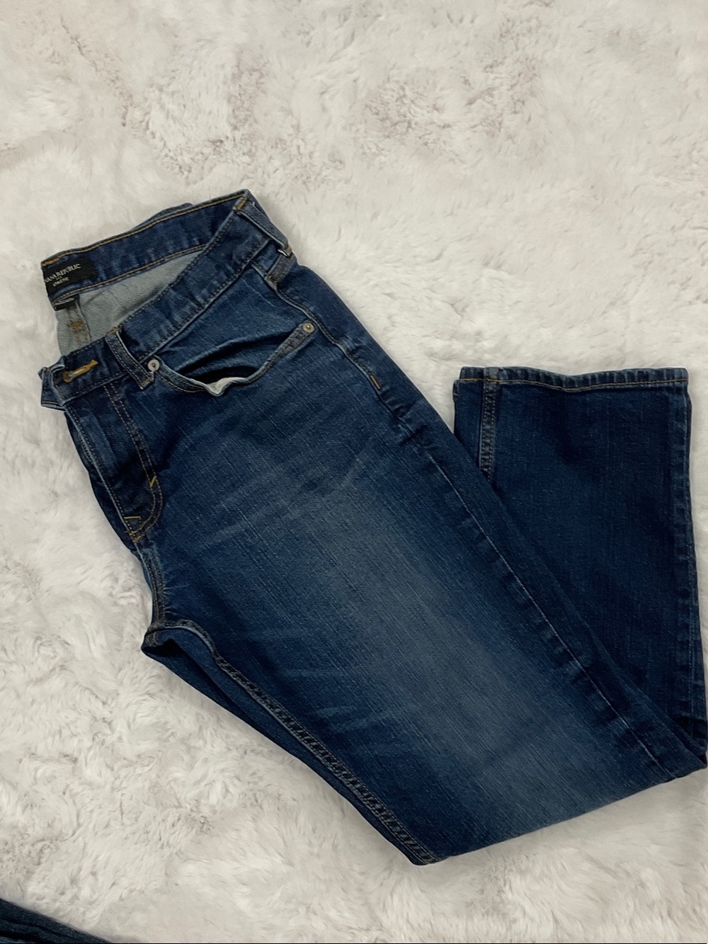 Banana Republic Men's Indigo Straight Jeans